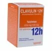 Clavulin 12 hr. 875 mg. 10 tabs