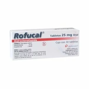 hydrochlorothiazide 25mg 30 tab