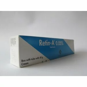 Retin A Cream, 0.05% 1 tube of 40gr