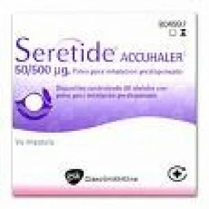 Seretide Diskus, 50/250mcg 60 dosages Inhaler powder