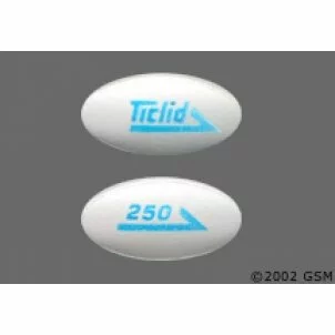 Ticlid, 250mg 30 Tabs