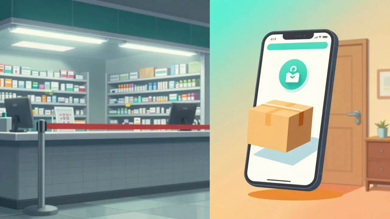 Anime comparison of expensive pharmacy vs affordable online option